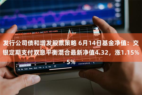 发行公司债和增发股票策略 6月14日基金净值：交银定期支付双息平衡混合最新净值4.32，涨1.15%