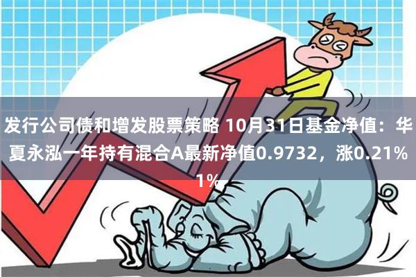 发行公司债和增发股票策略 10月31日基金净值：华夏永泓一年持有混合A最新净值0.9732，涨0.21%